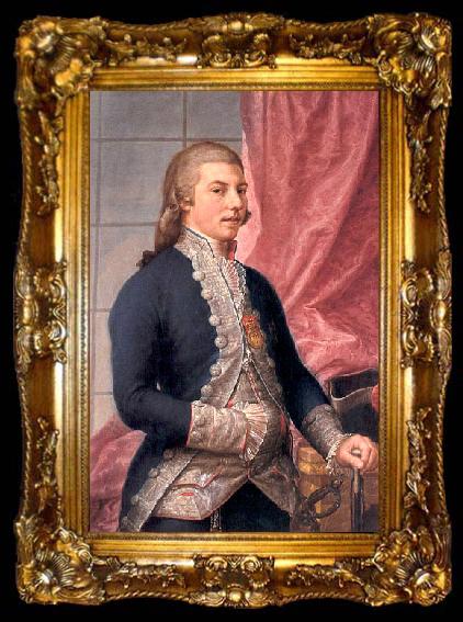framed  Francisco Bayeu Portrait of Manuel Godoy, ta009-2